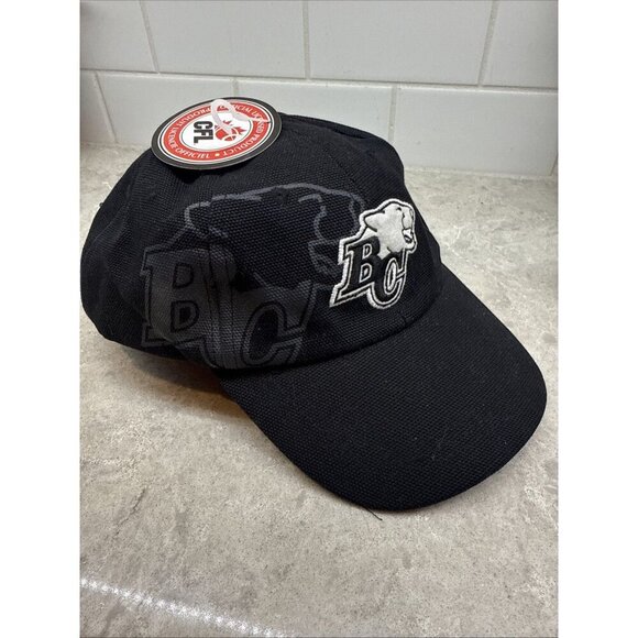 BC Lions Baseball Cap Black CFL Official Licensed Product Wrap Around Logo NWT - Picture 5 of 6